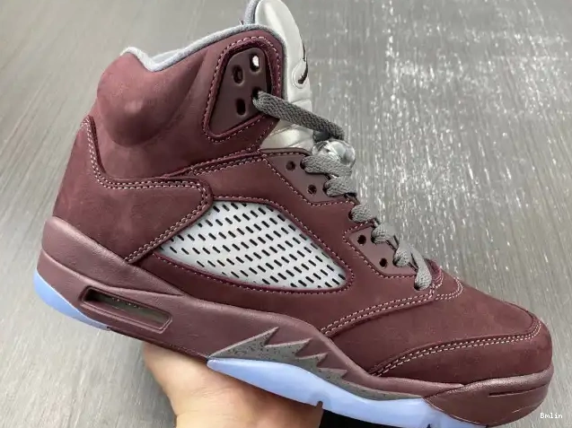 Bmlin shoes Jordan 5 Air DZ4131-600 Burgundy 0510